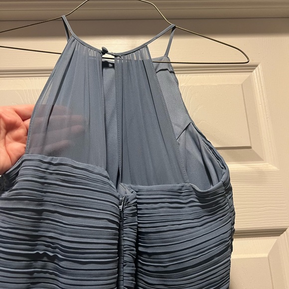 Levkoff size 16 blue grey bridesmaids dress in good condition. Worn once. - Picture 8 of 15